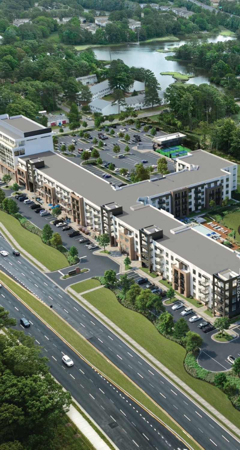 The Canopy Apartments Virginia Beach Exterior View